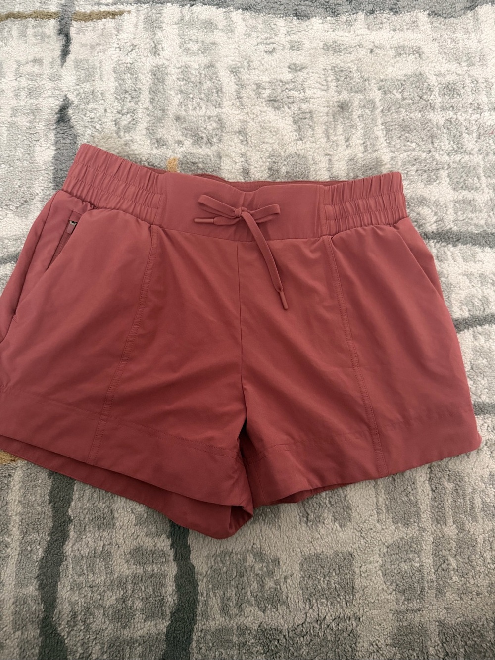 all in motion Mauve-Rose Drawstring Athletic Shorts